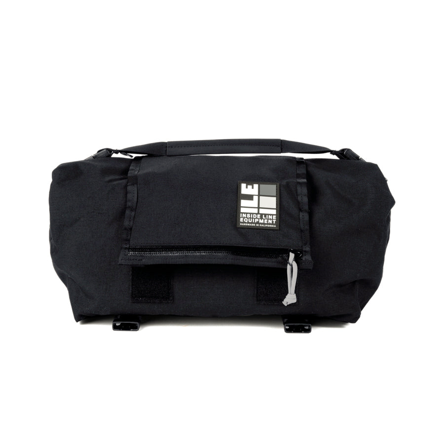 Porteur Rackbag - Waterproof Bike Bag - X-Pac Sailcloth & Cordura - Front Rack Bicycle Bag - 42L Capacity - Handmade in USA