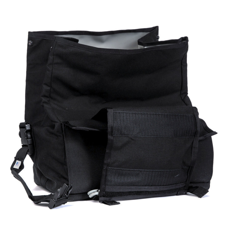 Porteur Rackbag - Waterproof Bike Bag - X-Pac Sailcloth & Cordura - Front Rack Bicycle Bag - 42L Capacity - Handmade in USA