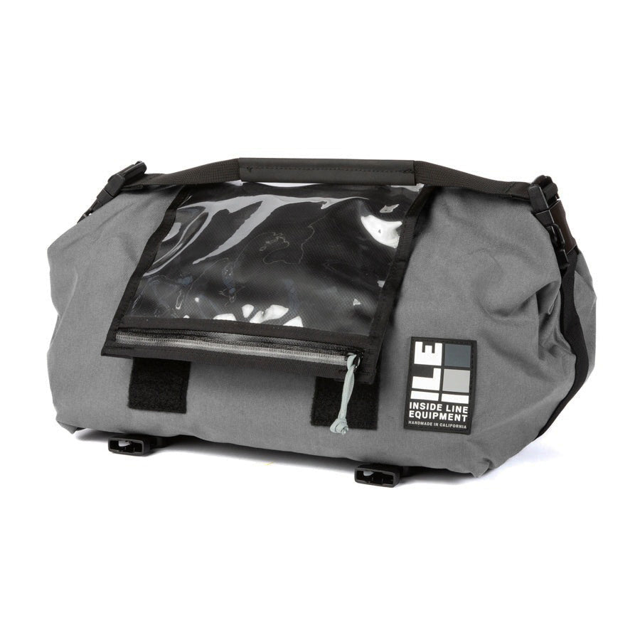 Porteur Rackbag - Waterproof Bike Bag - X-Pac Sailcloth & Cordura - Front Rack Bicycle Bag - 42L Capacity - Handmade in USA