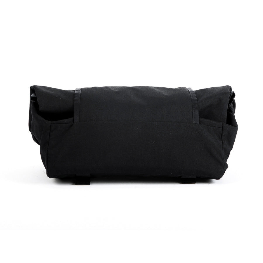 Porteur Rackbag - Waterproof Bike Bag - XPac, Waxed Canvas & Cordura - Front Rack Bicycle Bag - 16L expands to 30L Capacity - Handmade in USA