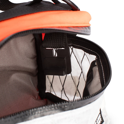 Pilot Bar Bag - Weatherproof Bicycle Handlebar Bag - XPac - Waxed Canvas - Cordura - Adjustable Harness System - 2.6L Cycling Bag - Handmade in USA