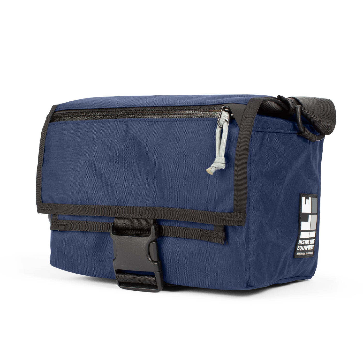 Navy VX21 - handmade camera bag - weatherproof - mirrorless - DSLR - street photography - adjustable velcro dividers - XPAC - made in USA