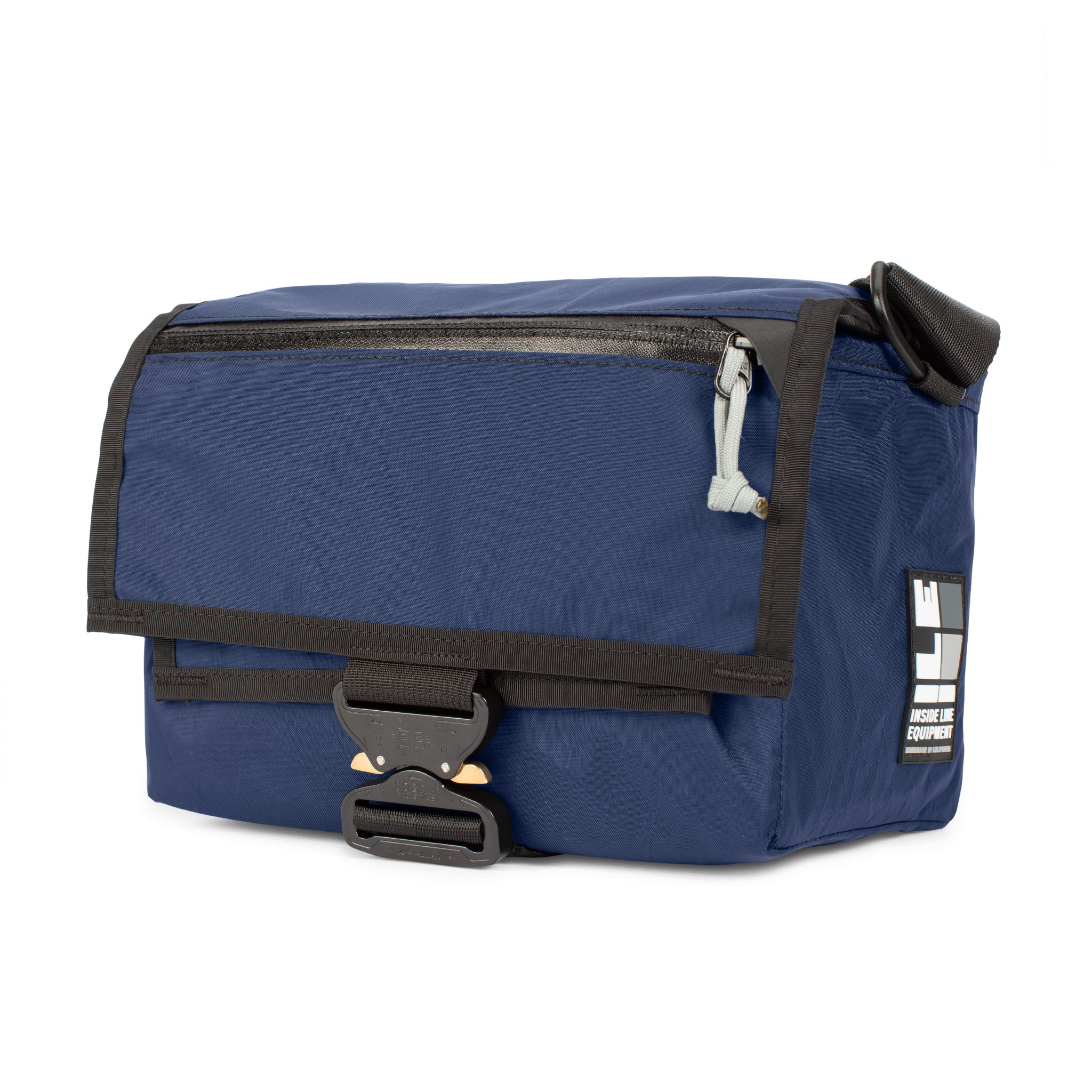 Navy VX21 - Cobra Buckle - handmade camera bag - weatherproof - mirrorless - DSLR - street photography - adjustable velcro dividers - XPAC - made in USA