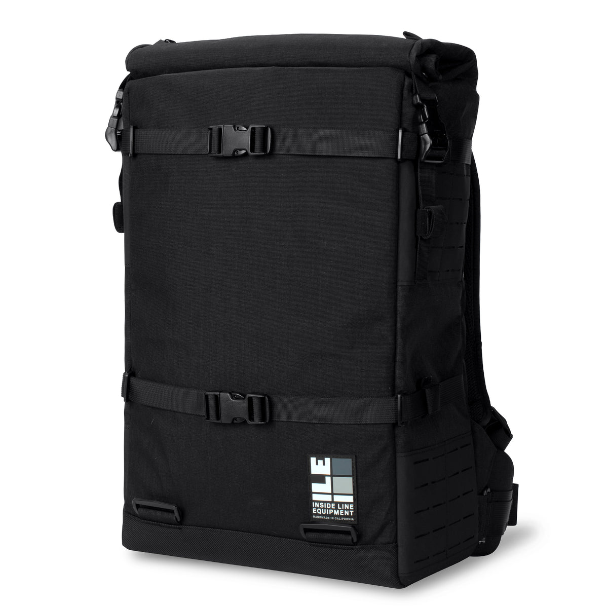 Black X50 XPAC handmade camera backpack - YKK zippers - adjustable dividers - TPU liner - XPAC - made in USA